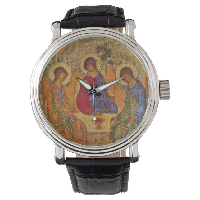 Rublev Trinity at the Table Watch (Front)