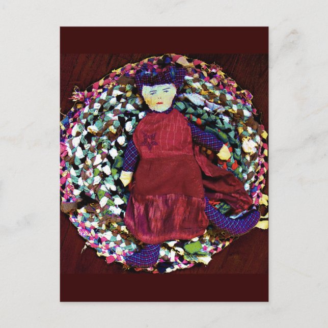 Rubra the Rag Queen Postcard (Front)