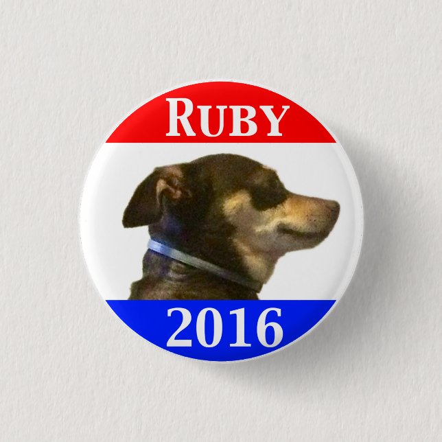 Ruby 2016 button (Front)