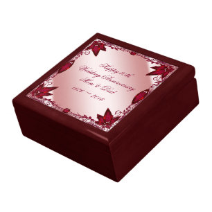 Ruby 40th Wedding Anniversary Gift Box