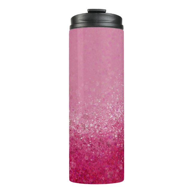 Ruby Abstract Thermal Tumbler (Front)