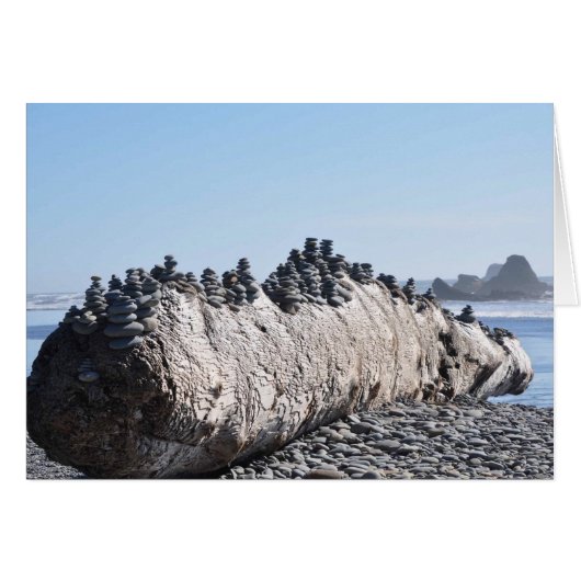 Ruby Beach on the Olympic Peninsula, WA Cards (Front Horizontal)