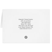 Ruby Beach on the Olympic Peninsula, Washington Cards (Back Horizontal)