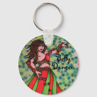 Ruby Belly Dancer Key Chain