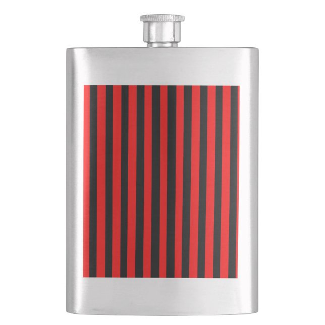 Ruby Black Flask (Front)