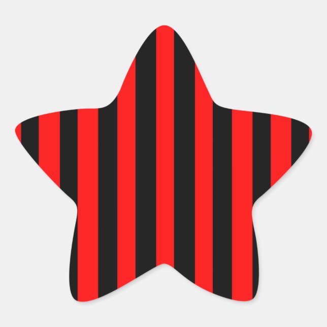 Ruby Black Star Sticker (Front)