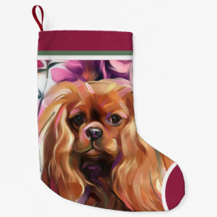 Ruby Cavalier Christmas Ornament Stocking