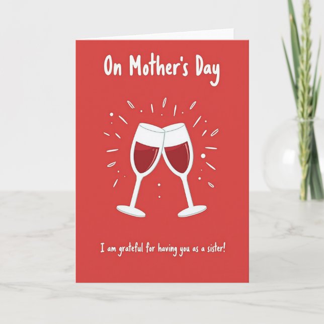 Ruby Cheers Mothers Day Card (Front)