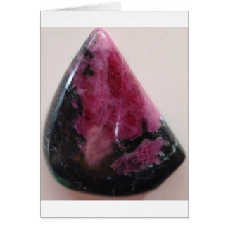Ruby crystals and rare Tschermakite Cards