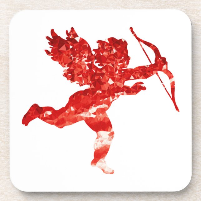RUBY CUPID DRINK COASTER (Front)