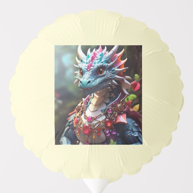 Ruby Dragon Balloon (Front)