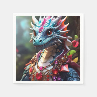 Ruby Dragon Napkins
