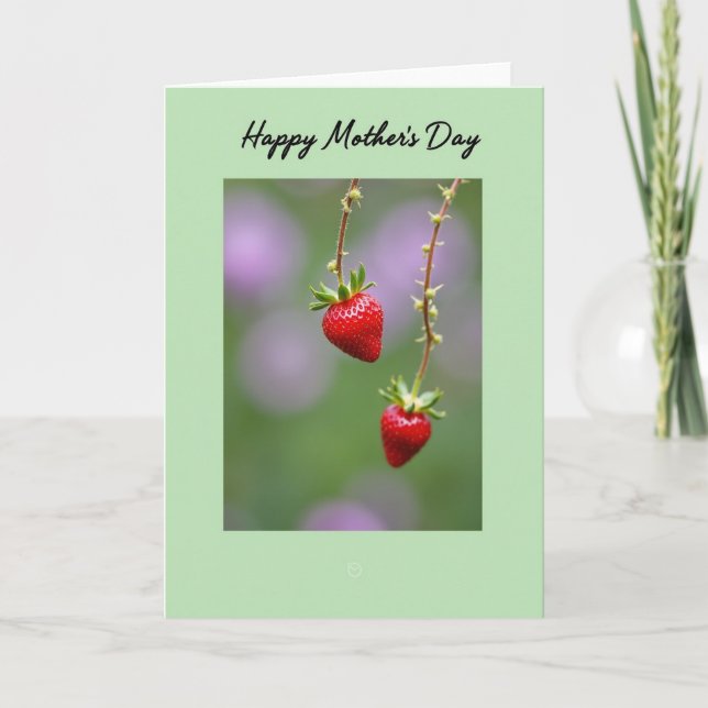 Ruby Fruit Mothers Day Card (Front)