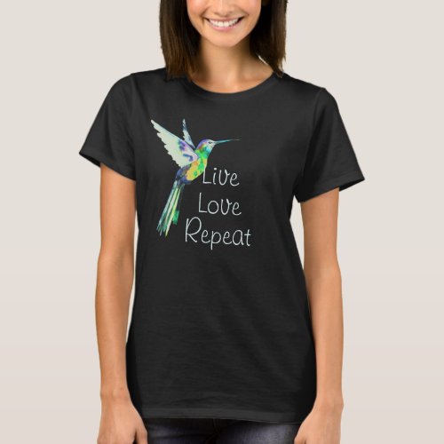 Ruby Green hummingbird T_Shirt
