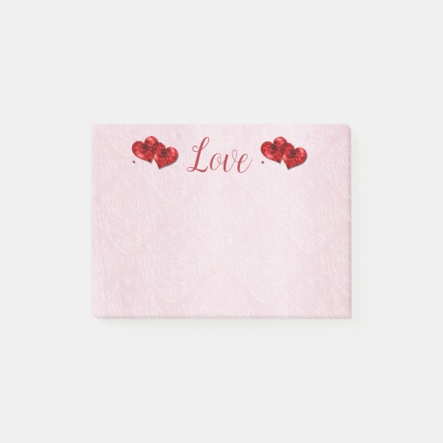 Ruby Hearts Love Notes (Front)