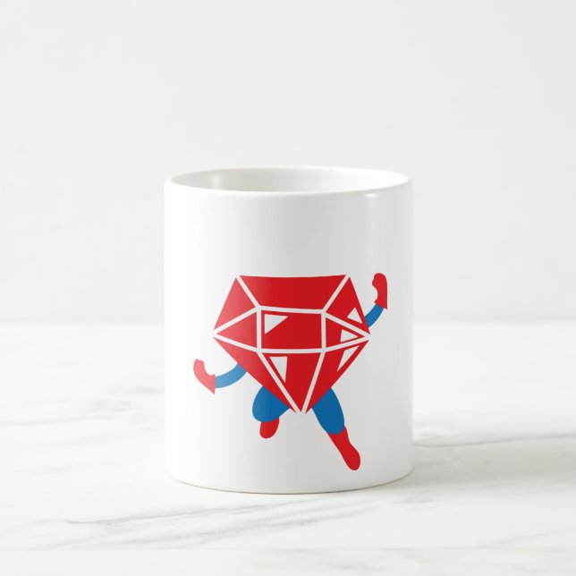 Ruby Hero Coffee Mug (Center)