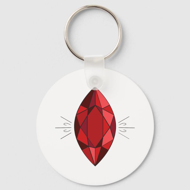 Ruby Keychain (Front)