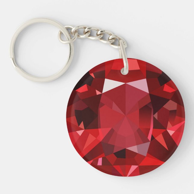 Ruby Keychain (Front)