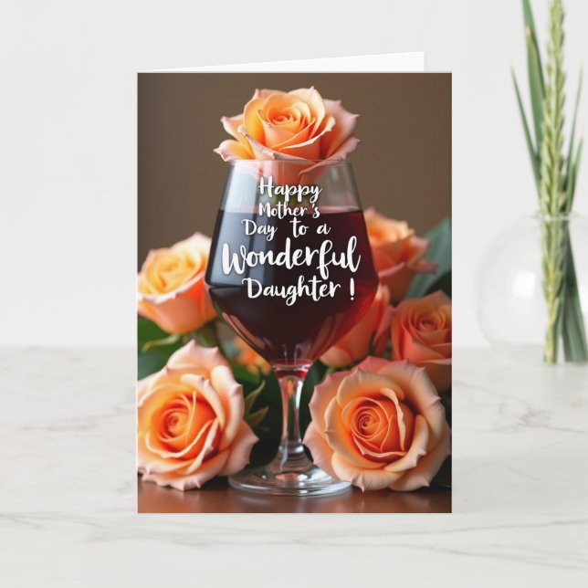 Ruby Liquid Mothers Day Card (Front)