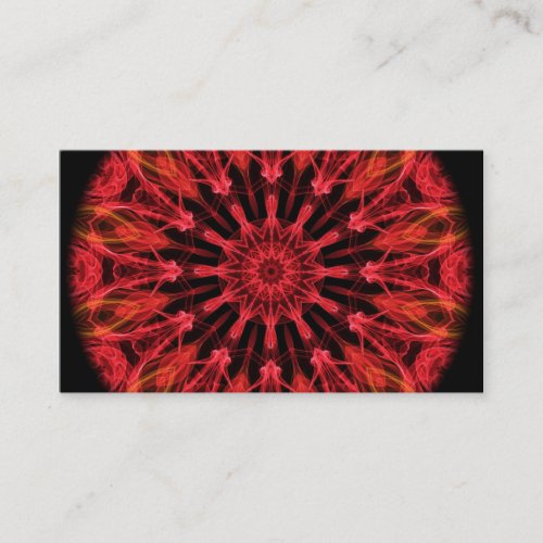 Ruby Love kaleidoscope Business Card