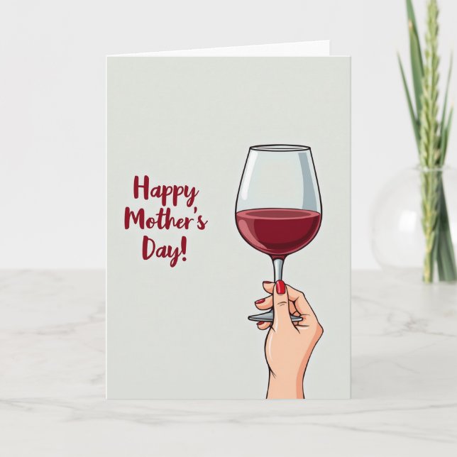 Ruby Nails Mothers Day Card (Front)
