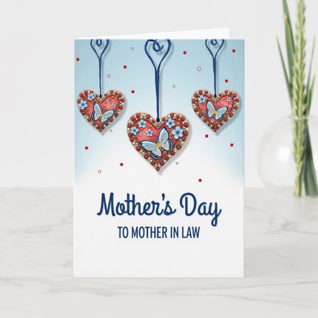 Ruby Pearl Mothers Day Card (Front)