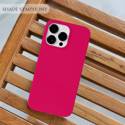 Ruby  Pink One of Best Solid Pink Shades For C Case-Mate iPhone 14 Pro Max Case
