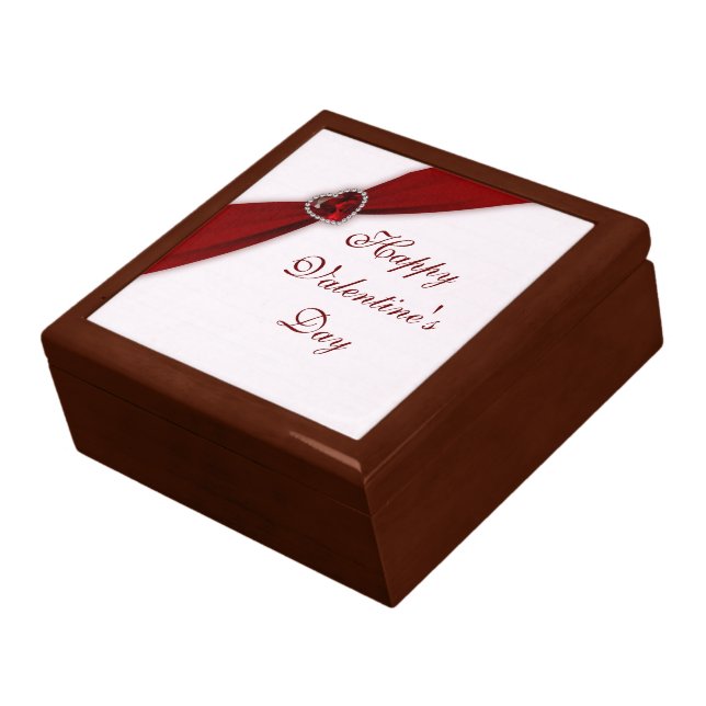 Ruby Pink Valentine's Day Gift Box (Side)