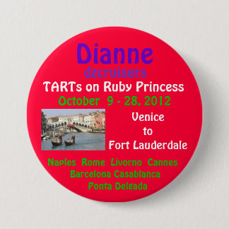 ruby princess 2012 TA Fall Pinback Button