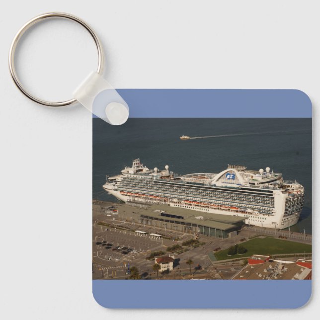 Ruby Princess Cruise, SF Keychain (Front)