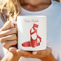 Ruby Red Ballet Slippers w Name Dance