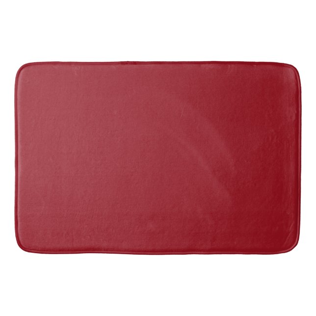 Ruby Red Bathroom Mat (Front)