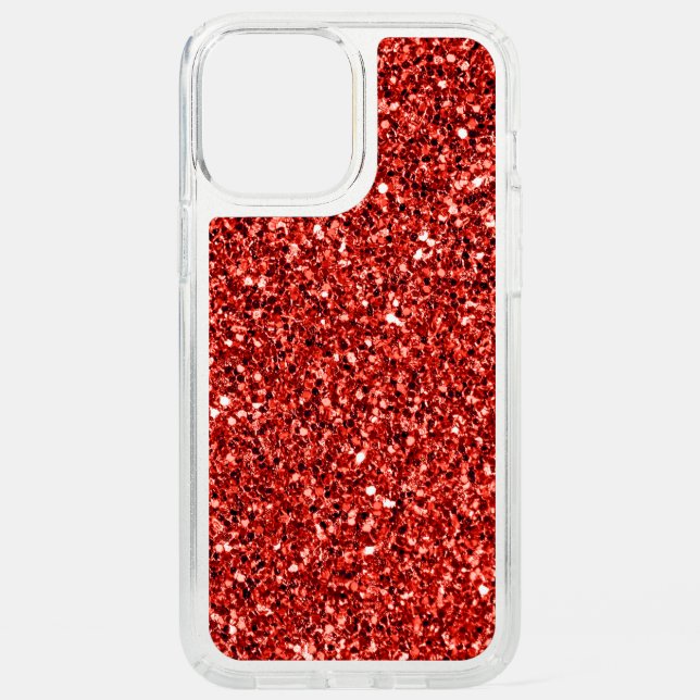 Ruby Red Bling, sparkle and shine, Speck iPhone 12 Pro Max Case (Front)