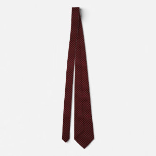 Ruby Red Carbon Fiber Print Tie