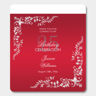Ruby Red Decoration 25th Birthday Breath Savers® Mints