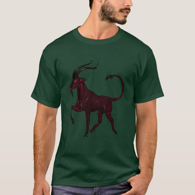 Ruby Red Demon Kudu T-Shirt (Front)