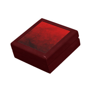 Ruby Red Design Jewelry Box