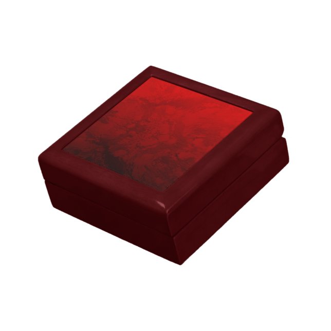 Ruby Red Design Jewelry Box (Side)