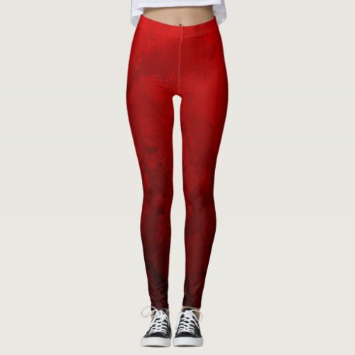 Ruby Red Design Leggings