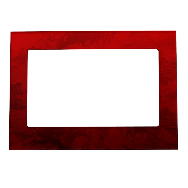 Ruby Red Design Magnetic Picture Frame (Front)