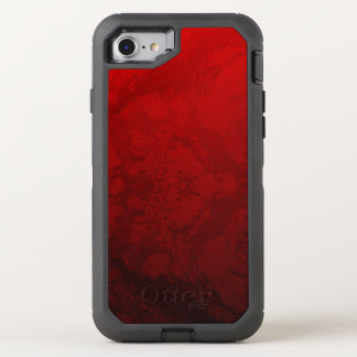 Ruby Red Design OtterBox Defender iPhone SE/8/7 Case