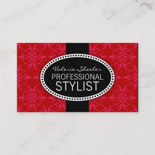 Ruby Red Orlee Business Card