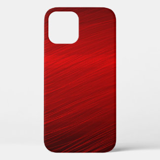 Ruby red paper business shiny iPhone 12 case