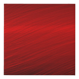 Ruby red paper business shiny faux canvas print