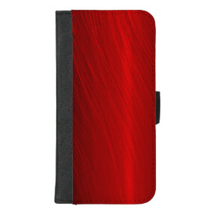 Ruby Red Paper Business Shiny iPhone 8/7 Plus Wallet Case