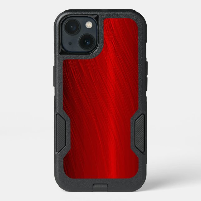 Ruby Red Paper Business Shiny Otterbox iPhone Case (Back)