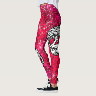 Ruby Rhinestone Leggings