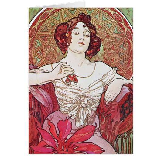 Ruby Red Rose Goddess Cards (Front)
