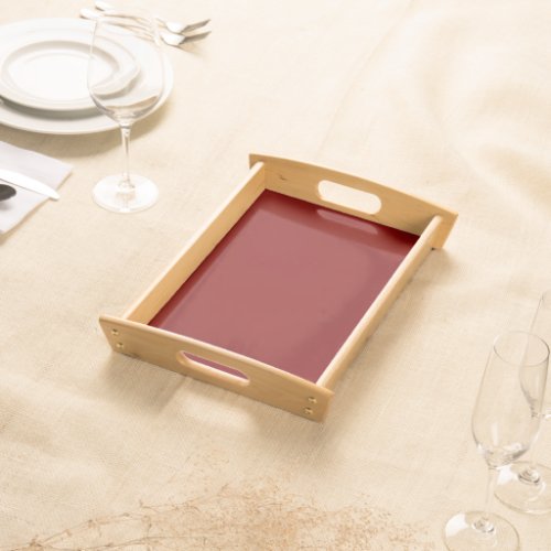 Ruby Red Serving Tray
