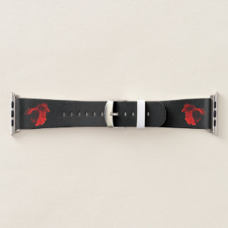 Ruby Red Siamese Fighting Fish Apple Watch Band